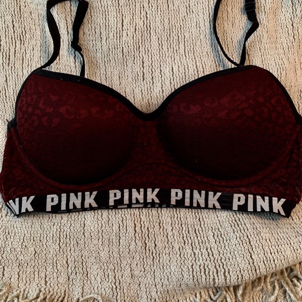 VICTORIA’S SECRET DEEP BURGUNDY BRA